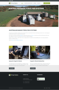 Energy Farmers Australia website home page